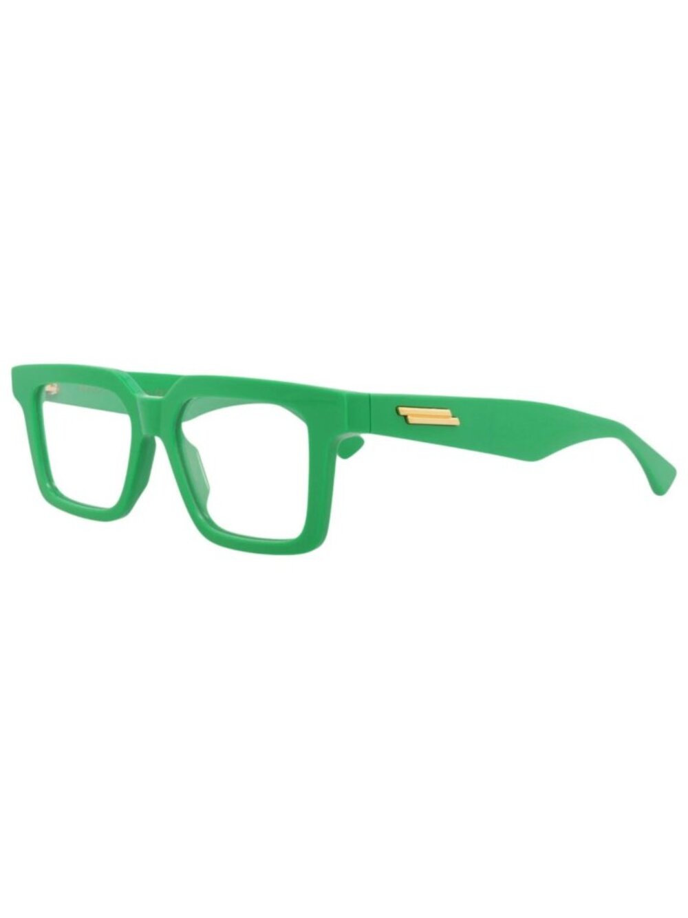 New Bottega Veneta Women's Eyeglasses Square Rectangle Recycled Acetate Frame